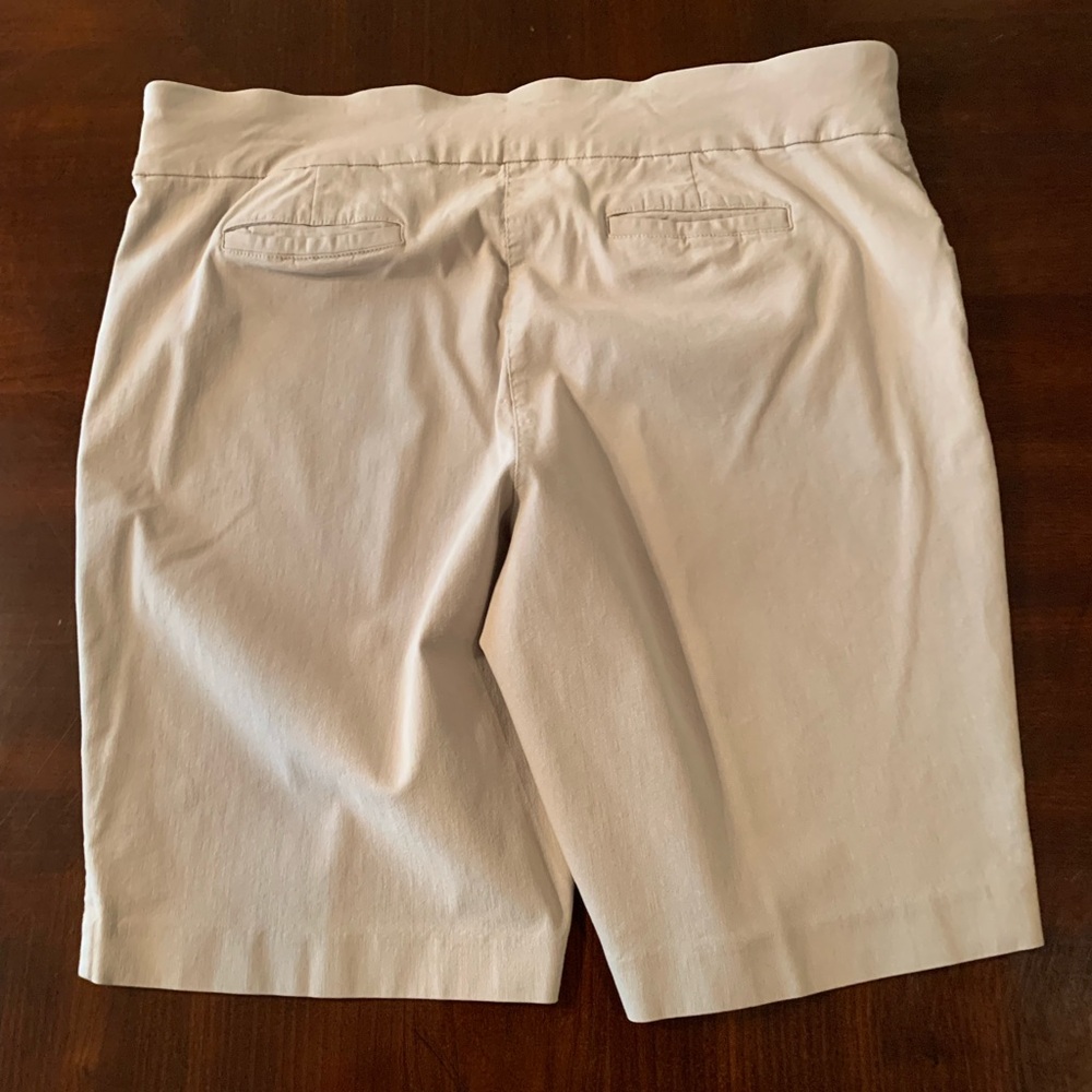 Dana Buchman Light Tan Shorts - Picture 5 of 10